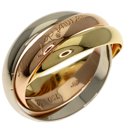 CARTIER   Trinity Ring  K18 Yellow Gold K18 White GoldLadies  [’†ŒÃ]
