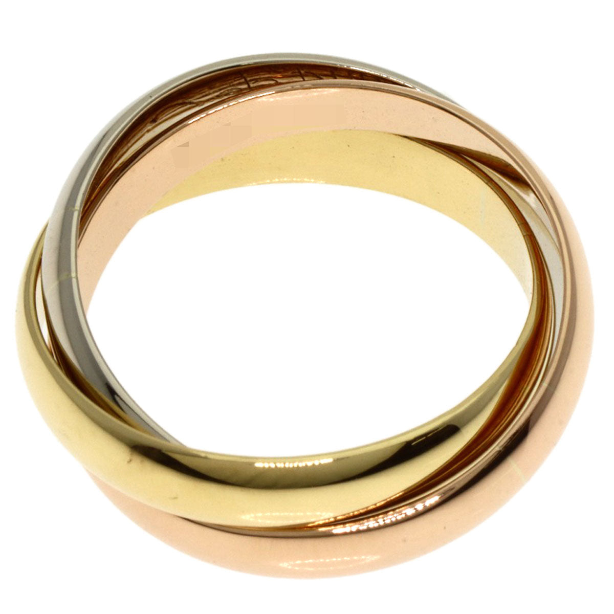 CARTIER   Trinity Ring  K18 Yellow Gold K18 White GoldLadies  [’†ŒÃ]