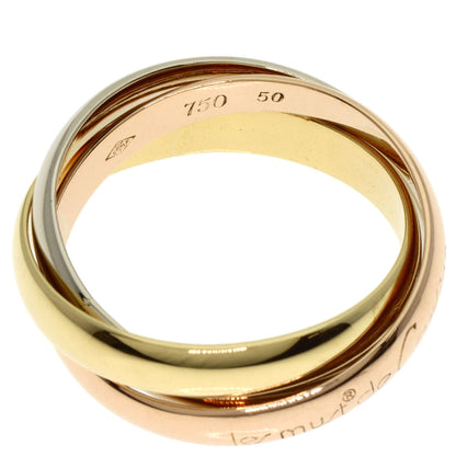 CARTIER   Trinity Ring  K18 Yellow Gold K18 White GoldLadies  [’†ŒÃ]