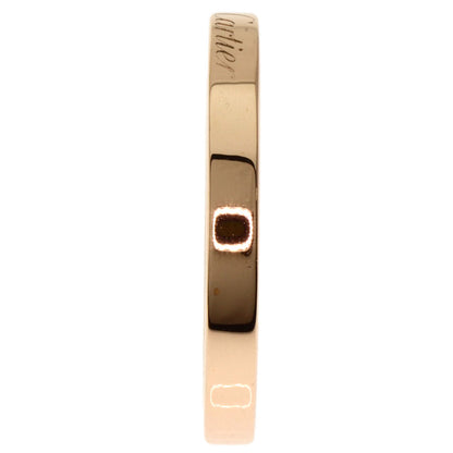 CARTIER Engraved #69 Ring K18 Pink Gold unisex [Used]