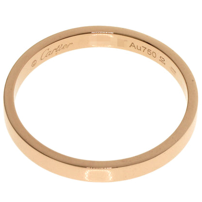 CARTIER Engraved #69 Ring K18 Pink Gold unisex [Used]