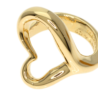 TIFFANY&Co. Open heart Ring K18 Yellow Gold Ladies [Used]