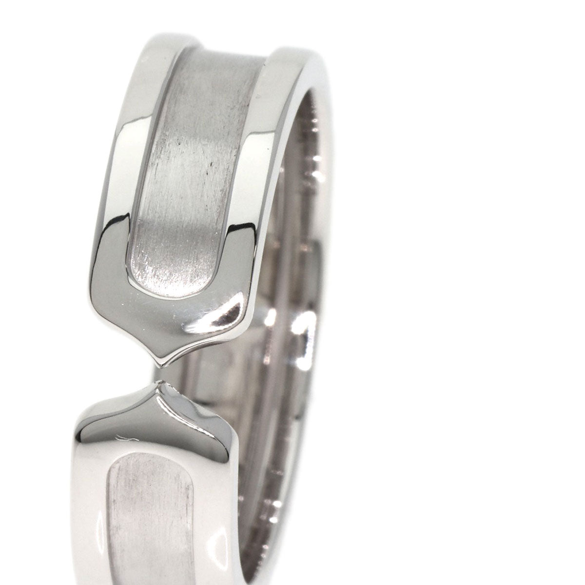 CARTIER C2 Ring #60 Ring K18 White Gold Ladies [Used]