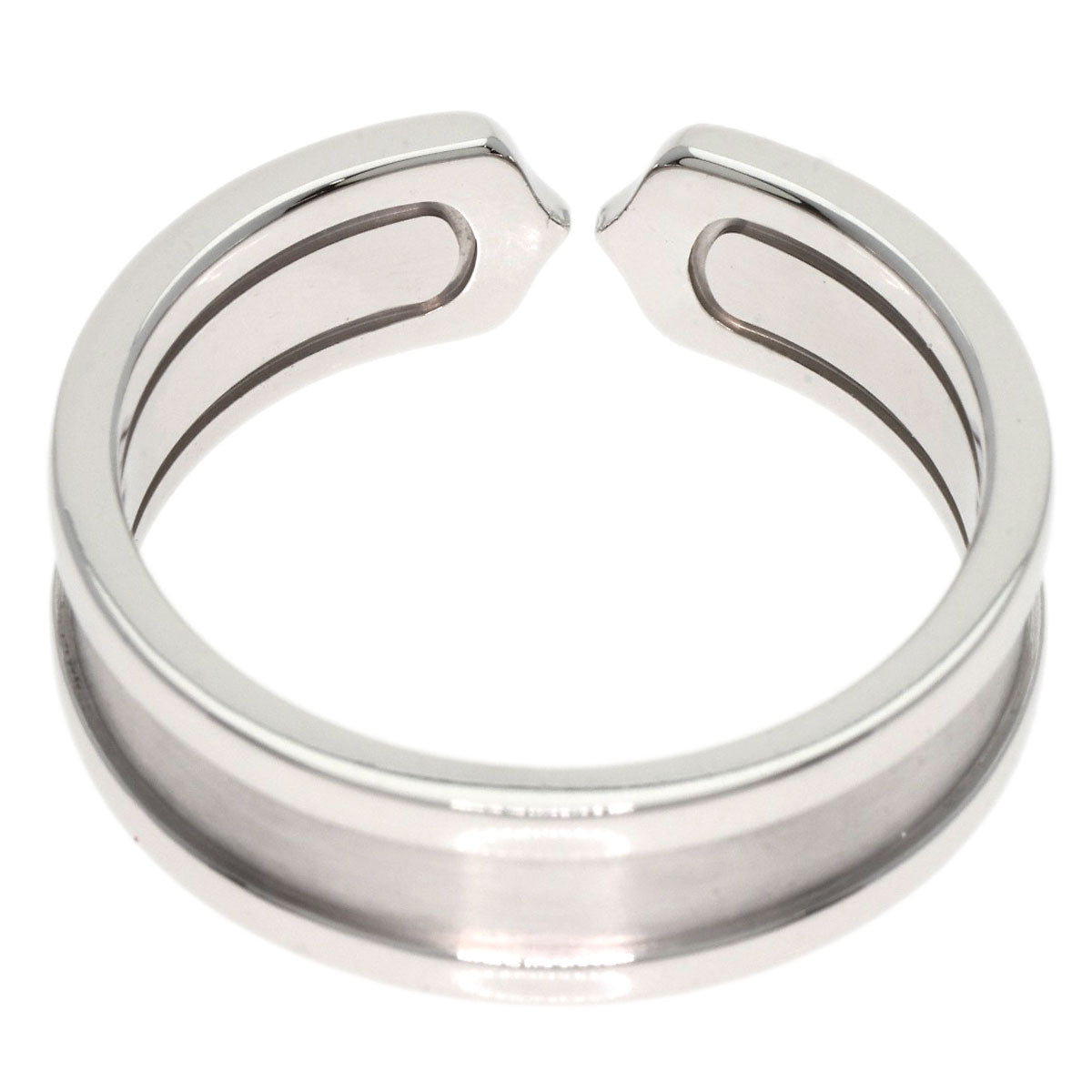 CARTIER C2 Ring #60 Ring K18 White Gold Ladies [Used]