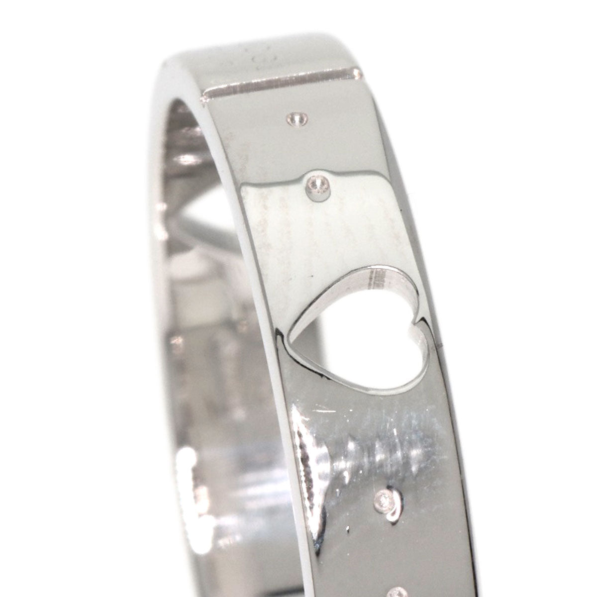 GUCCI Icon Amor #17 Ring K18 White Gold Ladies [Used]