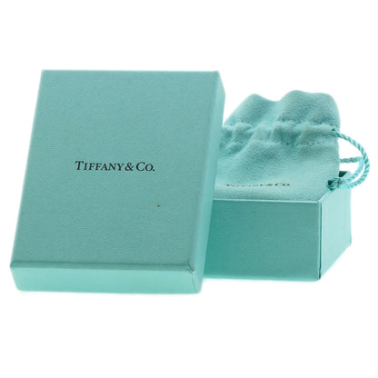 TIFFANY&Co. Curved Band 1P Diamond Ring K18 Pink Gold Ladies [Used]