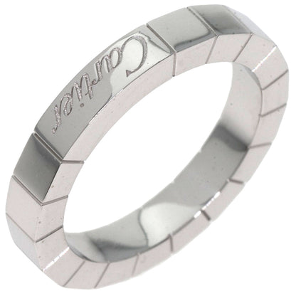 CARTIER Lanier # 47 Ring K18 White Gold Ladies [Used]