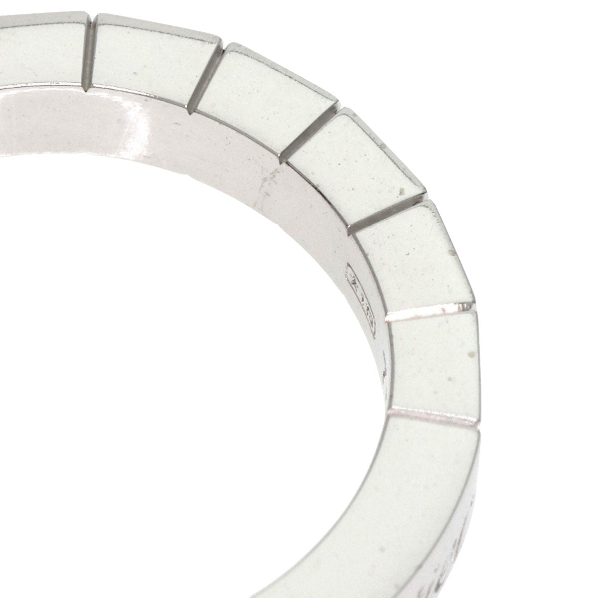 CARTIER Lanier # 47 Ring K18 White Gold Ladies [Used]