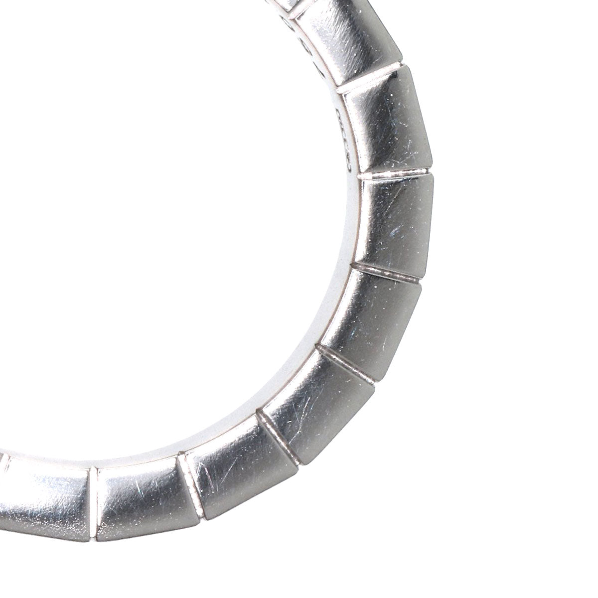 CARTIER Lanier # 47 Ring K18 White Gold Ladies [Used]