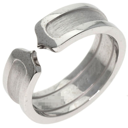 CARTIER C2 #54 Ring K18 White Gold Ladies [Used]