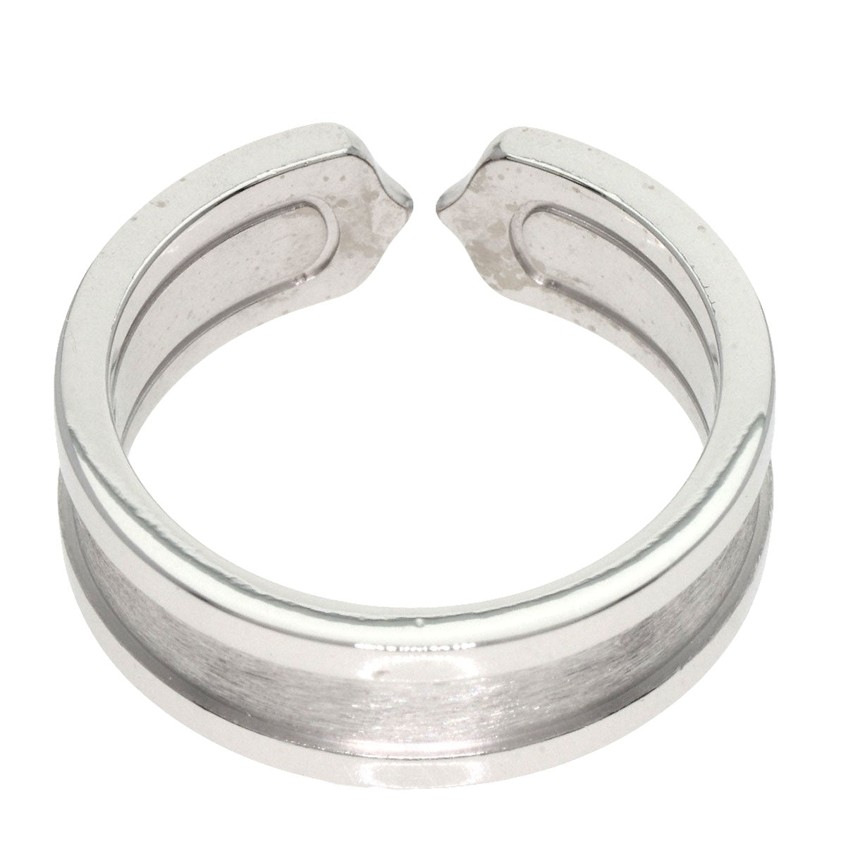 CARTIER C2 #54 Ring K18 White Gold Ladies [Used]