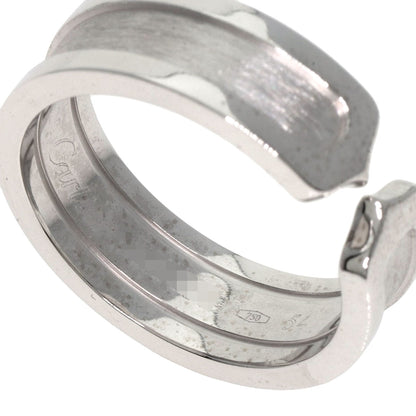 CARTIER C2 #54 Ring K18 White Gold Ladies [Used]