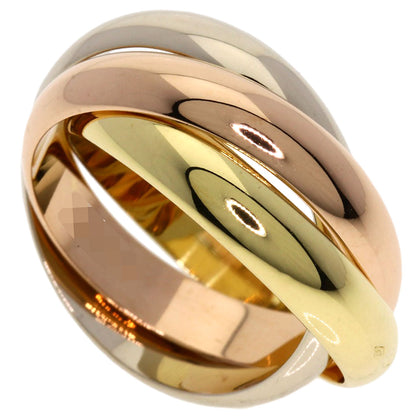 CARTIER Trinity #51 Ring K18 Yellow Gold K18 White GoldLadies [Used]