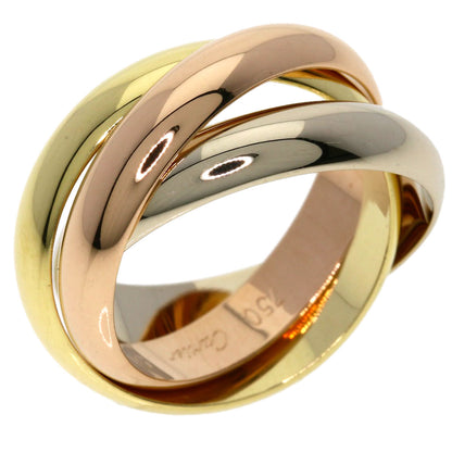 CARTIER Trinity #51 Ring K18 Yellow Gold K18 White GoldLadies [Used]