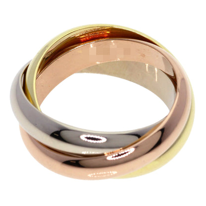 CARTIER Trinity #51 Ring K18 Yellow Gold K18 White GoldLadies [Used]