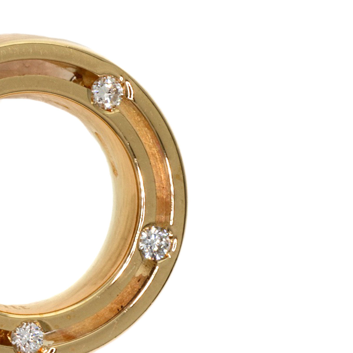 Damiani   Necklace D-Side WChain Diamond K18 Yellow Gold Ladies
