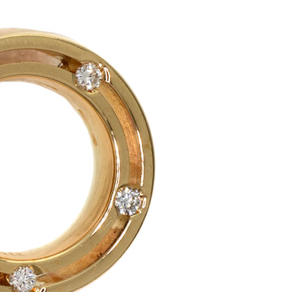 Damiani   Necklace D-Side WChain Diamond K18 Yellow Gold Ladies