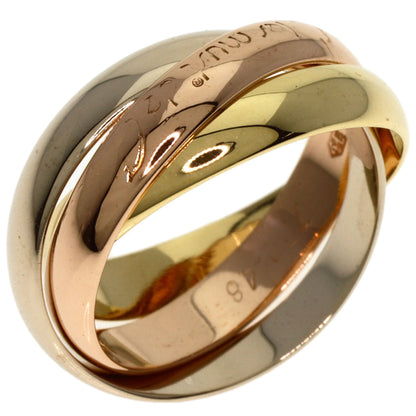 CARTIER Trinity #48 Ring K18 Yellow Gold K18 White GoldLadies [Used]