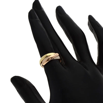 CARTIER Trinity #48 Ring K18 Yellow Gold K18 White GoldLadies [Used]