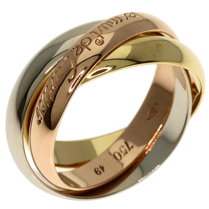 CARTIER Trinity #49 Ring K18 Yellow Gold K18 White GoldLadies [Used]
