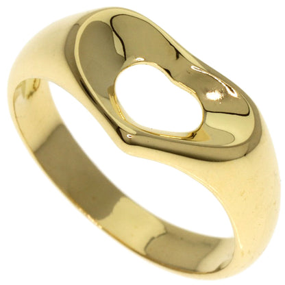 TIFFANY&Co. Open heart Ring K18 Yellow Gold Ladies [Used]