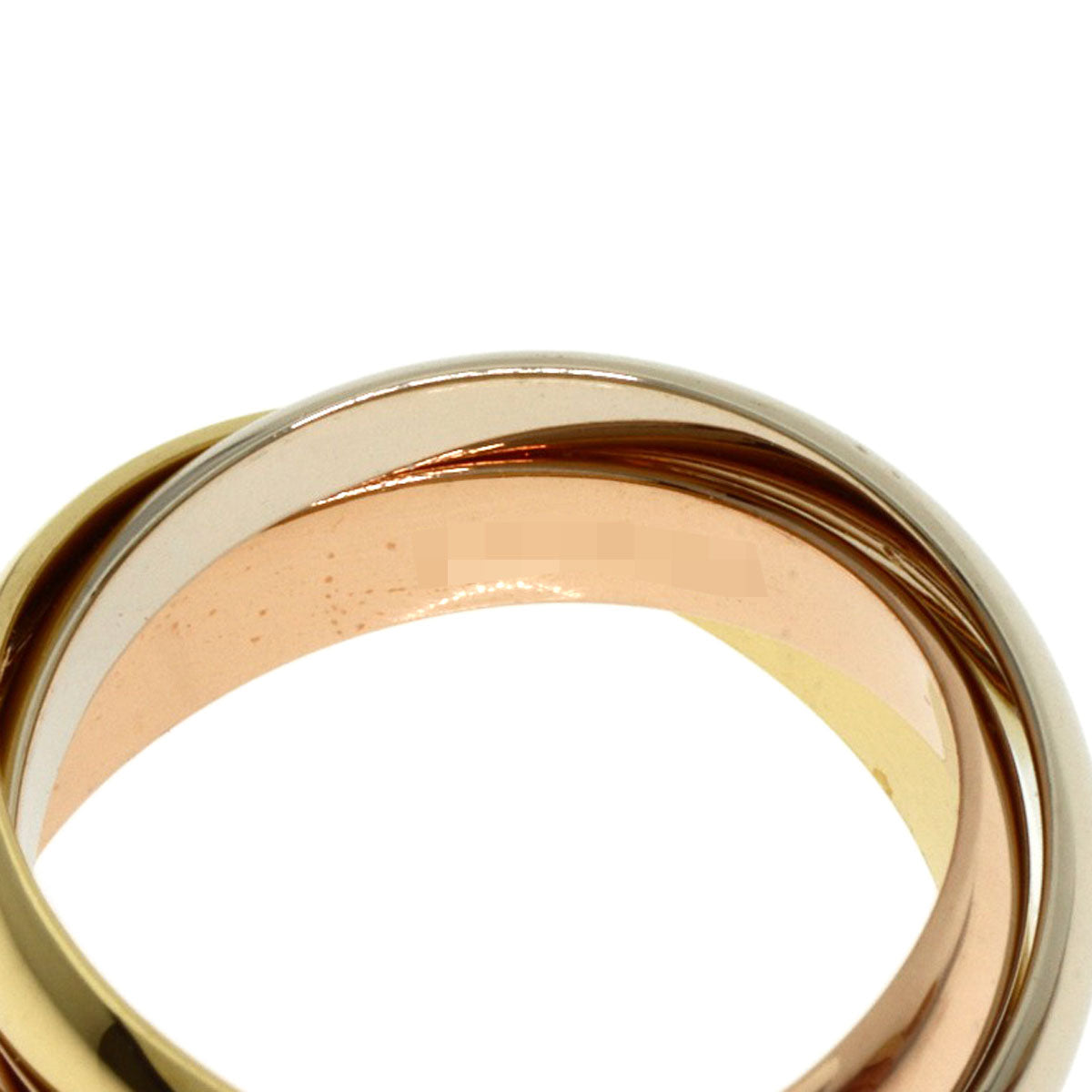 CARTIER Trinity #49 Ring K18 Yellow Gold K18 White GoldLadies [Used]