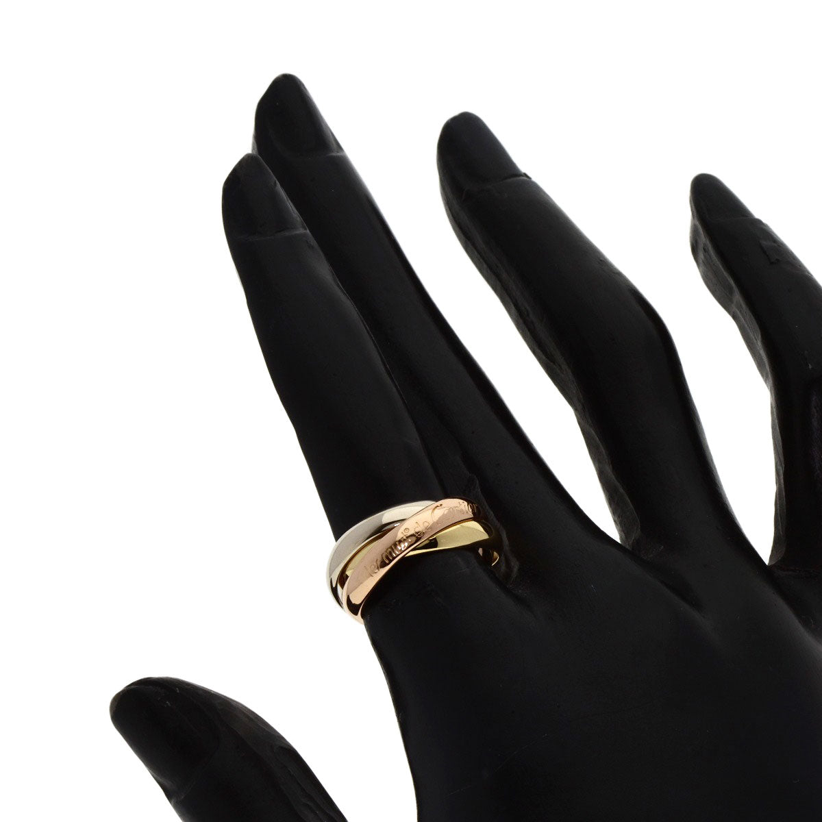 CARTIER Trinity #49 Ring K18 Yellow Gold K18 White GoldLadies [Used]