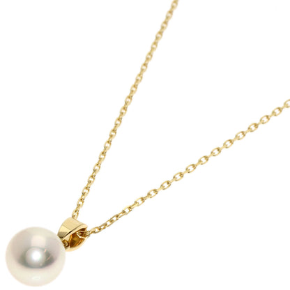 MIKIMOTO Pearl Pearl Necklace K18 Yellow Gold Ladies [Used]