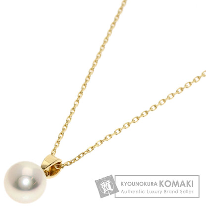 MIKIMOTO Pearl Pearl Necklace K18 Yellow Gold Ladies [Used]