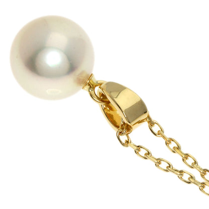 MIKIMOTO Pearl Pearl Necklace K18 Yellow Gold Ladies [Used]