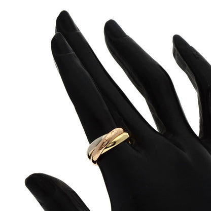 CARTIER Trinity #51 Ring K18 Yellow Gold K18 White GoldLadies [Used]