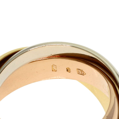 CARTIER Trinity #49 Ring K18 Yellow Gold K18 White GoldLadies [Used]