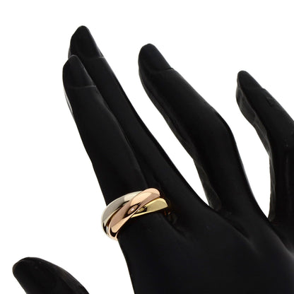CARTIER Trinity #49 Ring K18 Yellow Gold K18 White GoldLadies [Used]