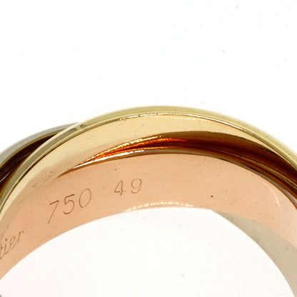 CARTIER Trinity #49 Ring K18 Yellow Gold K18 White GoldLadies [Used]