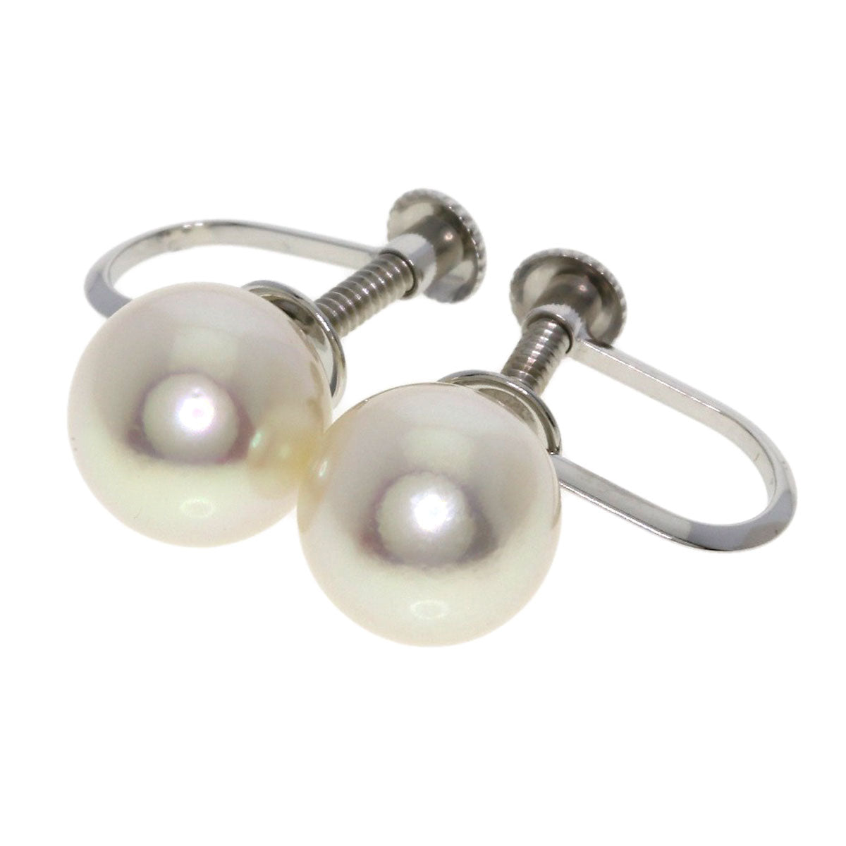 TASAKI Pearl Pearl Earring K14 White Gold Ladies [Used]