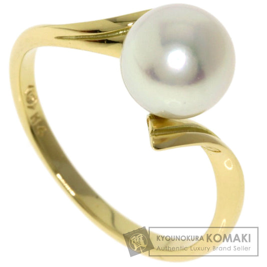 MIKIMOTO Pearl Pearl Ring K14 Yellow Gold Ladies [Used]