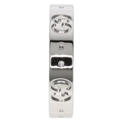 GUCCI Icon ring # 10 Ring K18 White Gold Ladies [Used]