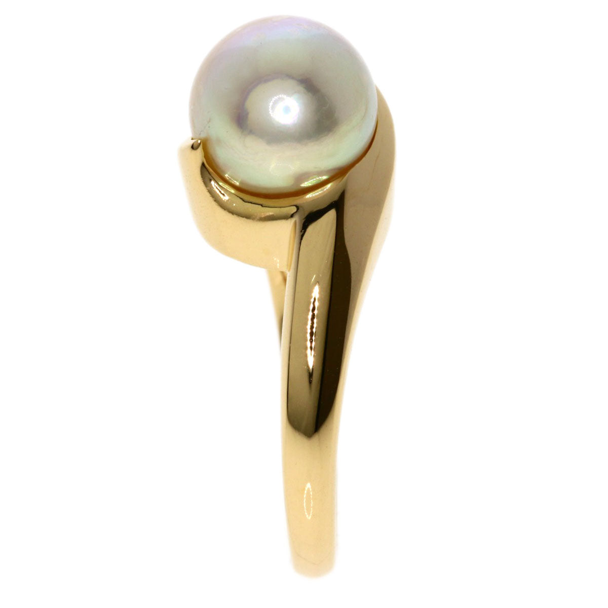 TASAKI Pearl Pearl Ring K18 Yellow Gold Ladies [Used]