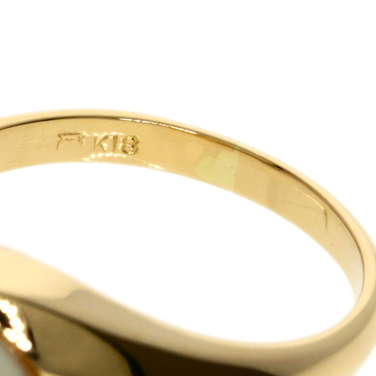 TASAKI Pearl Pearl Ring K18 Yellow Gold Ladies [Used]