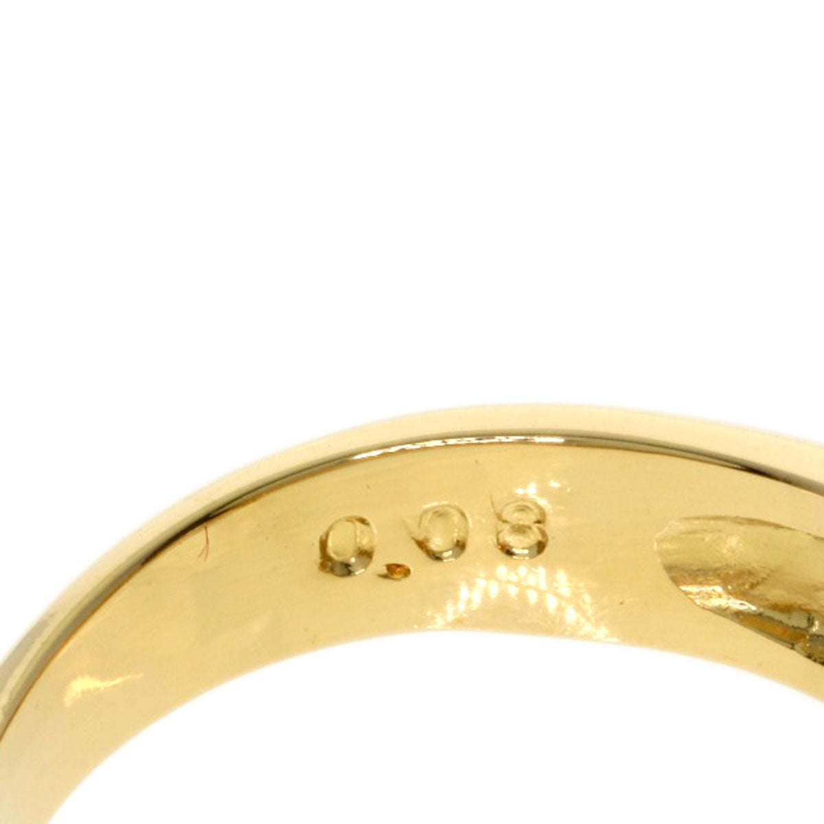 TASAKI Pearl Pearl Diamond Ring K18 Yellow Gold Ladies [Used]