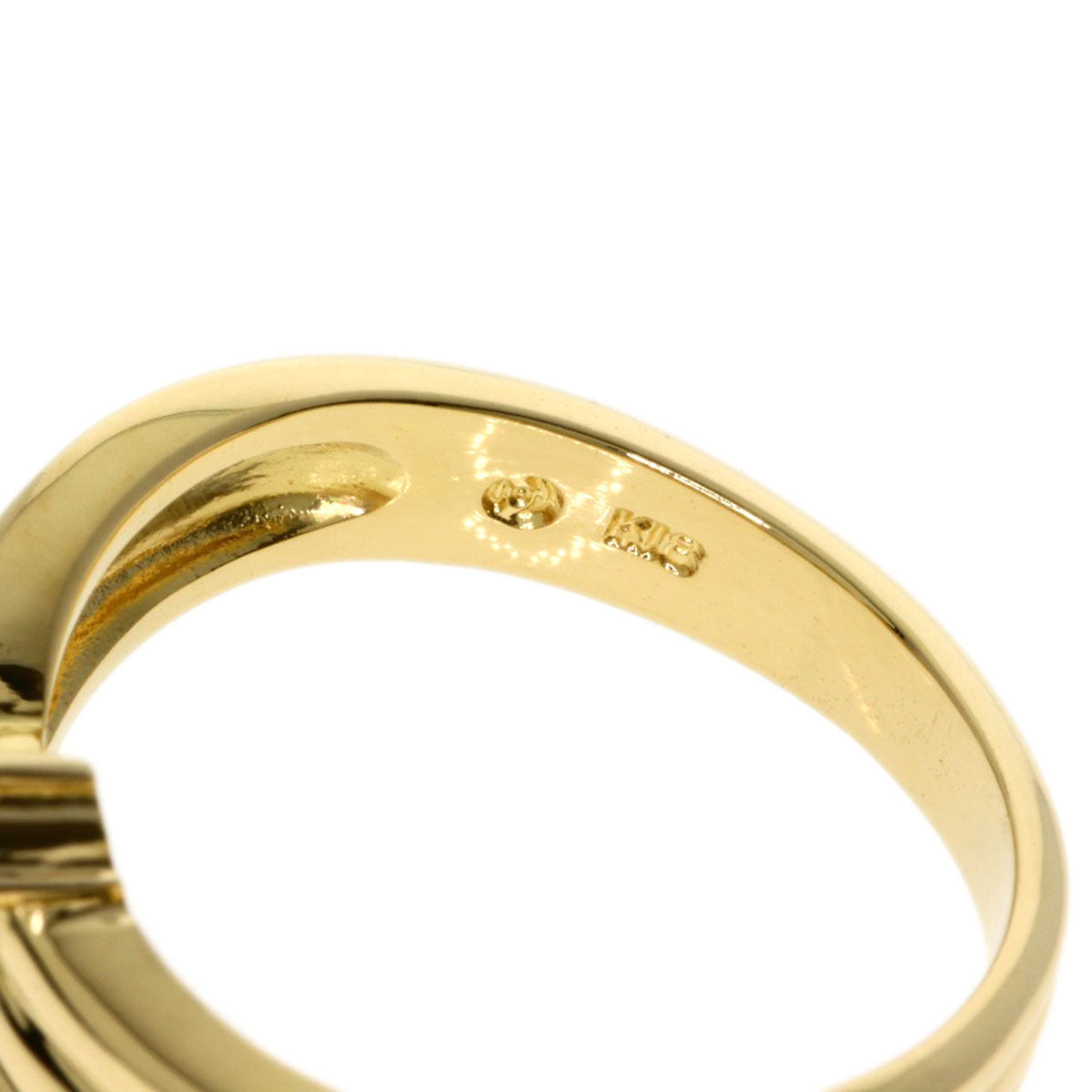 TASAKI Pearl Pearl Diamond Ring K18 Yellow Gold Ladies [Used]