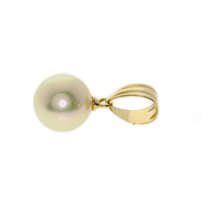 MIKIMOTO Pearl Pearl Pendant top K18 Yellow Gold Ladies [Used]