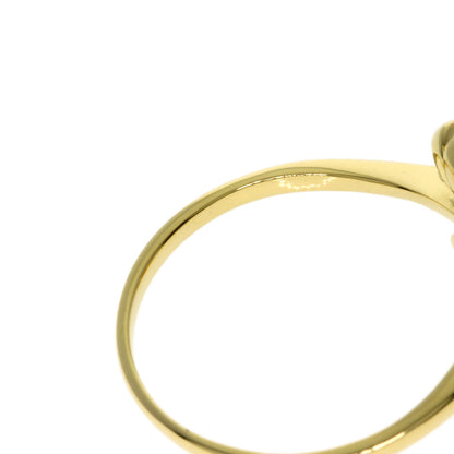 MIKIMOTO Pearl Pearl Diamond Ring K18 Yellow Gold Ladies [Used]