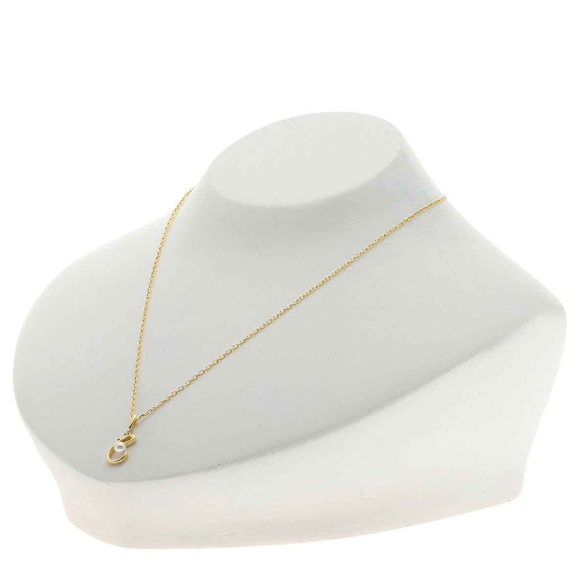 MIKIMOTO Pearl Pearl Necklace K18 Yellow Gold Ladies [Used]