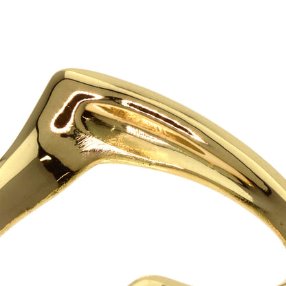 TIFFANY&Co.   Open heart Pendant top  K18 Yellow Gold Ladies [Used]