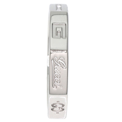 GUCCI Octagonal # 14 Ring K18 White Gold Ladies [Used]