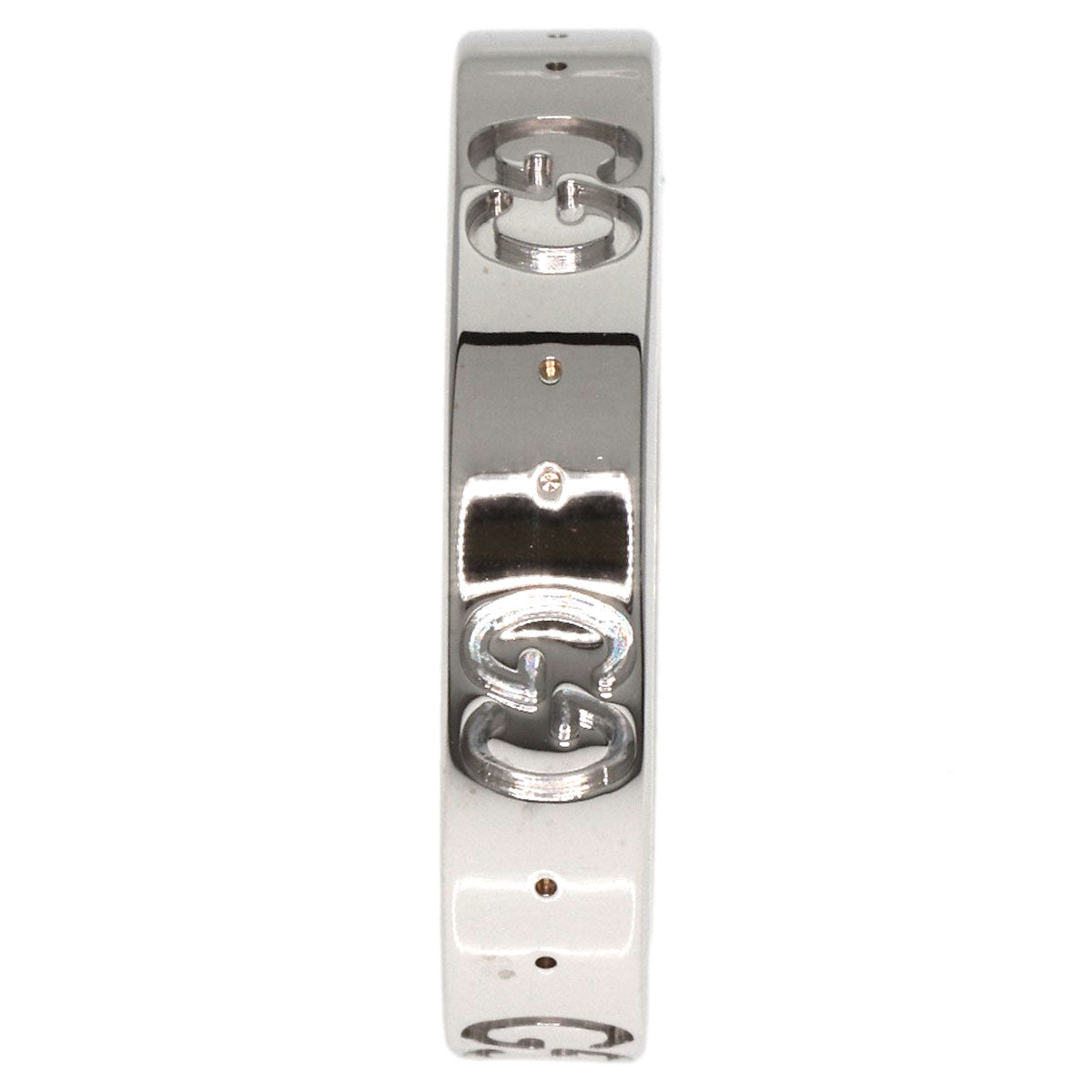 GUCCI Icon #14 Ring K18 White Gold Ladies [Used]