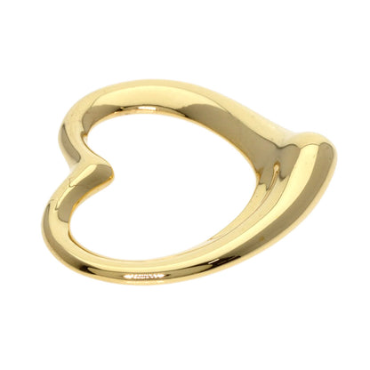 TIFFANY&Co. Open heart Pendant top K18 Yellow Gold Ladies [Used]