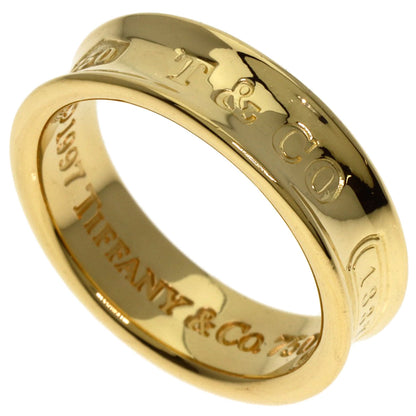 TIFFANY&Co. 1837 Ring K18 Yellow Gold Ladies [Used]