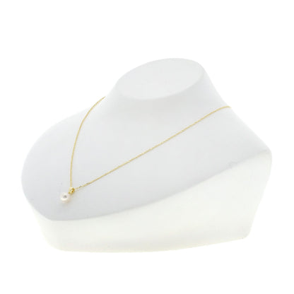 MIKIMOTO Pearl Pearl Necklace K18 Yellow Gold Ladies [Used]